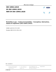 NBN EN ISO 10961:2020