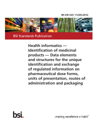 BS EN ISO 11239:2012