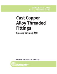 ASME B16.15-2006 - W INTS