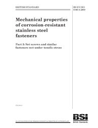 BS EN ISO 3506-3:2009