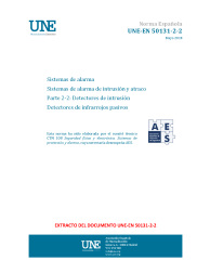 UNE-EN 50131-2-2:2018