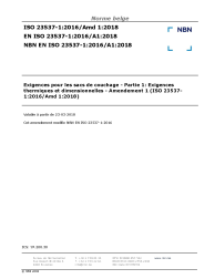 NBN EN ISO 23537-1:2016/A1:2018