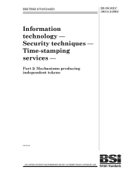 BS ISO/IEC 18014-2:2002