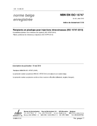 NBN EN ISO 15747:2010