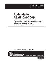 ASME OM-2011 - ADDN-A