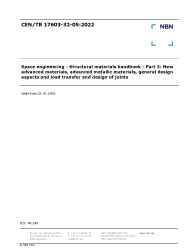 CEN/TR 17603-32-05:2022