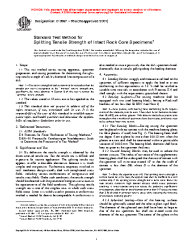 ASTM D3967-95a(2001) (R1995)