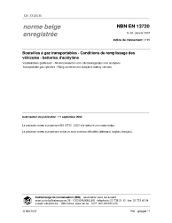 NBN EN 13720:2003