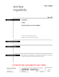 UNE 173003:2008