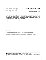 NBN EN ISO 11127-1:1997