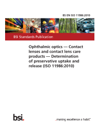 BS EN ISO 11986:2010