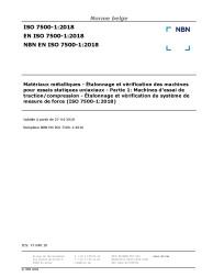 NBN EN ISO 7500-1:2018