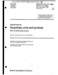 BS 5775-13:1982