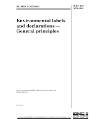BS EN ISO 14020:2001