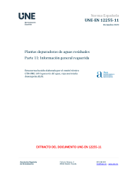 UNE-EN 12255-11:2023