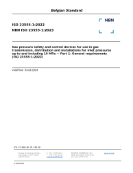 NBN ISO 23555-1:2023