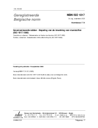 NBN ISO 1817:2003