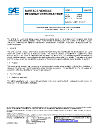 SAE J 2191:2019-01-08