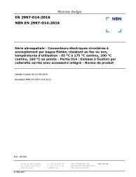 NBN EN 2997-014:2016