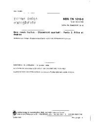 NBN EN 1316-3:1998