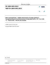 NBN EN 2854-003:2021