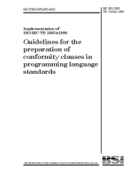 BS ISO/IEC TR 10034:1990