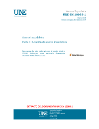 UNE-EN 10088-1:2015 (R2020)