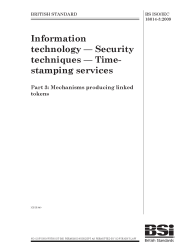 BS ISO/IEC 18014-3:2009