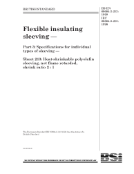 BS EN 60684-3-213:1999