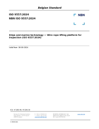 NBN ISO 9557:2024