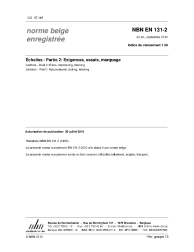 NBN EN 131-2:2010