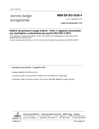 NBN EN ISO 8536-4:2007