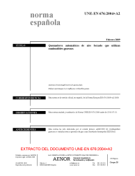 UNE-EN 676:2004+A2:2009