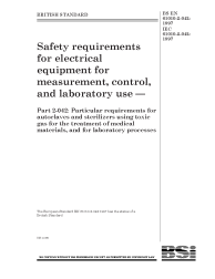 BS EN 61010-2-042:1997