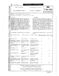 NBN T 63-001:1980
