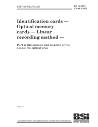 BS ISO/IEC 11694-2:2005