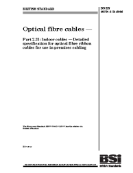 BS EN 60794-2-31:2006