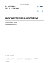 NBN EN 12972:2018