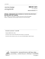 NBN EN 15870:2009