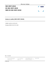NBN EN ISO 4957:2018