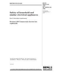 BS EN 60335-2-49:1997