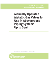 ASME B16.44-2012