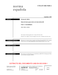 UNE-EN ISO 9100-1:2005 (R2009)