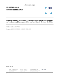 NBN EN 13589:2018