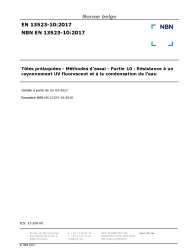 NBN EN 13523-10:2017