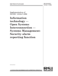 BS ISO/IEC 10164-7:1992