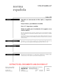 UNE-EN 61300-3-27:1998