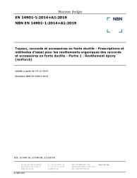 NBN EN 14901-1:2014+A1:2019