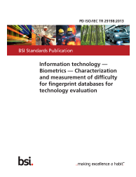 PD ISO/IEC TR 29198:2013