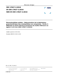 NBN EN ISO 17827-2:2016